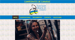 Desktop Screenshot of ciclismocanario.es